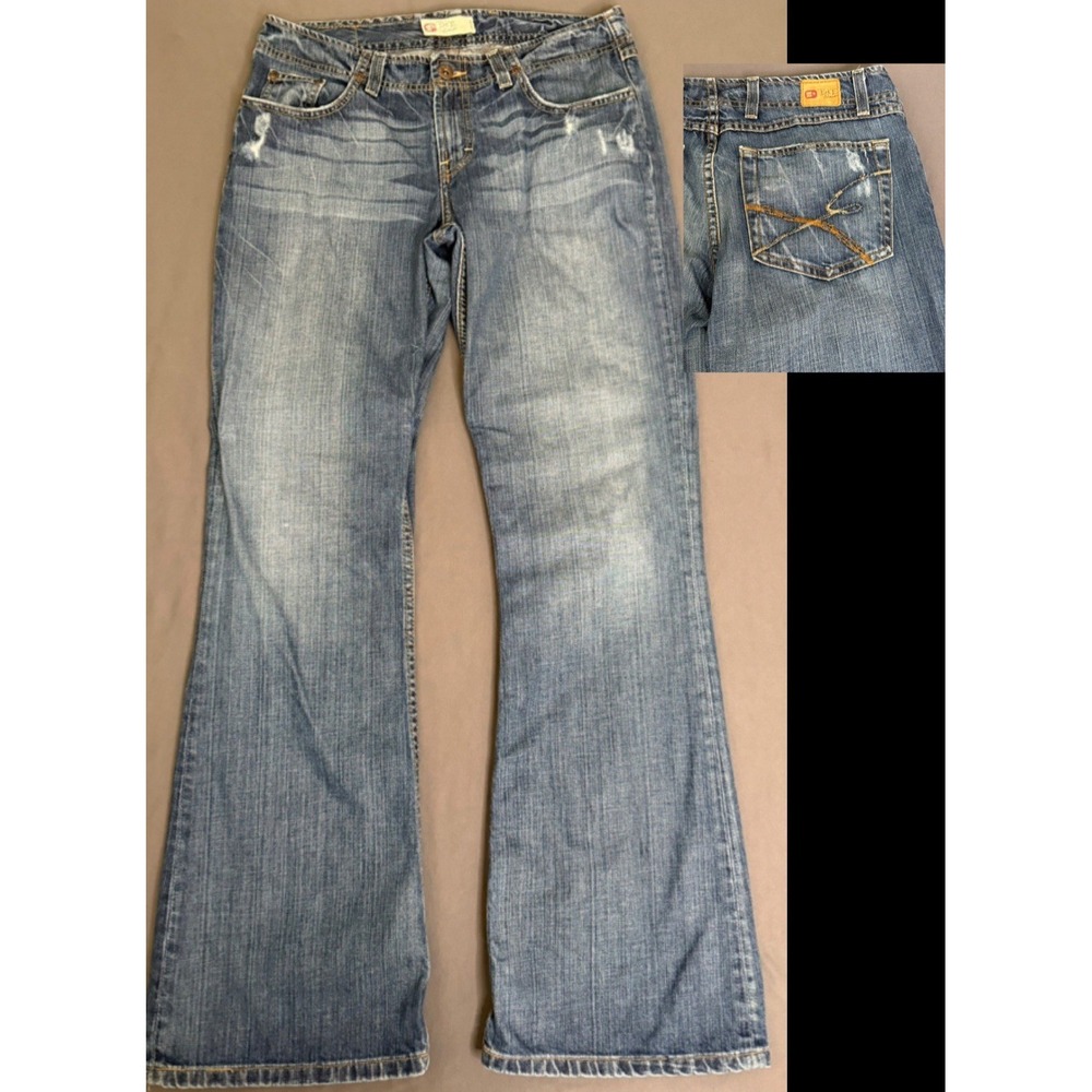 BKE Harlow Bootcut Denim Jeans Womens 30X31.5 Medium Wash Mid Rise VTG Y2K Retro